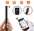 Hidden Spy Camera, Anviker Wireless WiFi Mini Camera HD 1080P Home Nanny Security Camera with Motion Detection Remote View for iOS/Android Device