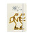 Egypt Figure Roller Skating Pattern Notebook Thick Journal Snowflakes Winter