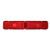 United Pacific Tail Light Lens For 1967 Chevy Camaro RS