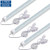 2Ft LED Shop Light Fixture, 18W, 2000LM, 6500K, T8 V-Shape Integrated Tube Light, Hight Output, Brighter White, LED Tube Light for Garage, Warehouse, Plug and Play (Pack of 3)