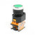 Panel Mount NO NC Momentary Green Push Button Switch 10A AC 380V