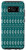 Galaxy S8 Decorative Boho Tribal Geometric Mud Cloth Teal Blue Green Case