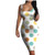 Dress for Women, U Neck Sexy Bodycon Tank Dress Sleeveless Basic Midi Club Dresses