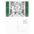 Buddhism Guanyin Chinese Character Figure Good Luck Postcard Set Card Mailing Side 20pcs