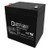 Mighty Max Battery ML5-12 - 12V 5AH Wheelchair Medical Mobility Rechargeable SLA AGM Battery Brand Product