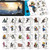 WANGCAI 24PCS The Legend of Zelda Breath of The Wild NFC Tag Game Cards, Link's Awakening Zelda Botw Game Rewards Cards Portable Crystal Case with Switch/Lite Wii U