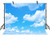 FUERMOR 10x7ft Blue Sky White Clouds Photography Backdrop Studio Photo Props Party Decor GEFU654