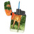 Sunshine Cases Fawn Chinese Shar Pei Puppy on Sage Green Art by Denise Every Matte Black Rubber Grip Flameless Turbo Pocket Lighter