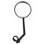 Safe Rearview Mirror Bicycle Mirror Universal Handlebar Rearview Mirror Accessories Rotate 360 for Bike Cycling Bicycle Degree -Color - Black-