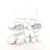 L1 R1 L2 R2 Trigger Buttons Set Thumbstick Cap for PS4 Pro Controller PS4 4.0 JDS 040 JDM 040 Controller Buttons Kit White