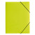 Pagna A4 Lucy Trend Colour Elasticated Folder - Green/Orange/Blue/Pink
