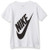 NIKE Children's Apparel Boys' Toddler Sportswear Graphic T-Shirt, White, 3T