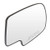 Aintier Passenger Side Exterior Mirror Glasses Manual Adjustment Compatible with 1999-2006 Chevy Silverado Suburban GMC Sierra Yukon 12477843