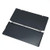 Faceplate Shell Case Cover Replacement and Back Battery Housing Shell Case Cover for Nintendo New 3DS LL / 3DS XL -Black-