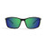 Epoch 11 Golf Sport Sunglasses Black Frame with Green Mirror Lens