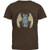 Animal World Cat Angel Brown Adult T-Shirt - Large