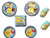 Pokemon Party Bundle 9" Plates (16) 7" Plates (16) Cups (16) Napkins (16)