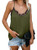 HOTAPEI Womens Sexy V Neck Lace Spaghetti Strappy Tank Tops Summer Camisole Tank Top Casual Sleeveless Shirts Blouses Green Small HOTAPEI Womens Sexy V Neck Lace Spaghetti Strappy Tank Tops Summer Camisole Tank Top Casual Sleeveless Shirts Blouses Green Small