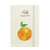 Orange Fruit Watercolor Illustration Pattern Math Notebook Classic Journal Diary A5