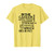 Bone Cancer Awareness Sarcoma Yellow Ribbon T-shirt