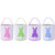 4 Pack Easter Bunny Basket Bags Gift Basket Easter Bag Bunny Ear Bag Tote Bag for Egg Hunting Candy and Gifts Carry Bucket -Easter Bunny Bag 07-