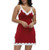 Night Gown Dresses for Womens - Sexy Nightgowns Lingerie Chemise Full Slips Lace Lounge Sleepwear Sleeveless Nightie Pajamas Red Medium