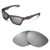 Walleva Replacement Lenses for Oakley Jupiter Sunglasses - Multiple Options Available -Titanium Mirror Coated - Polarized-