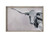 Creative Co-Op Longhorn Image Canvas Wall Décor with Wood Frame