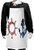Ambesonne Nautical Apron, Illustration of an Anchor and Steering Wheel Watercolors Splashes Ink Brush Effects, Small Apron Bib with Adjustable Ties for Baking Painting, Small Size, Pink Blue