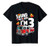 Kids Fire Truck 3rd Birthday Boy Firefighter 3 Year Old T-Shirt