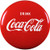 Retro Planet.com Coca-Cola Classic Red Button Disc Wall Decal Vintage Style Kitchen