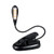 Xingqijia Reading Light,Rechargeable Book Light for Reading in Bed, Clamp Clips On LED Flexible Bedside Lamp Portable Battery/USB Rechargeable Book Lights