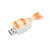 USB 3.0 Flash Drive 64GB USB Memory Stick - Thumb Drive Cartoon Shrimp Sushi Pendrive - Civetman Fruit Shaped Zip Drive Data Storage Device