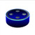 Skin Decal Vinyl Wrap for Amazon Echo Dot 2 stickers skins cover -2nd generation- / Electric Blue Glow Solid