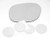 Fits 96-00 Rav4 Left Driver Side Replacement Mirror Glass Lens w/Adhesive USA