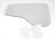 VAM Fits 99-07 Silverado, GM Sierra Classic Left Driver Manual Telescoping Tow Mirror Glass Glass Replacement Lens w/Adhesive USA