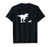 T-Rex Walking Beagle - Tyrannosaurs T Rex Jurassic T-Shirt