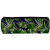 imobaby Tropical Leaf Blue Pencil Cases Pen Zipper Bag Cosmetic Pouch for Women Teen Girl Boy Students