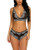 Avidlove Lingerie for Women Sexy Bra and Panty Set Two Piece Outfits Lace Babydoll Bodysuit Black