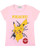 Pokemon T Shirt Girls Pikachu Bolt Childrens Kids Pink Top 11-12 Years