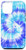 iPhone 12/12 Pro Cool Tie Dye Abstract Swirl Pattern - Blue  and  Purple Case