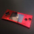 Front Faceplate Cover Shell Replacement for Game Boy Micro for GBM Front Case Housing Repair Part-Red