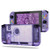 BASSTOP [Update Version] DIY Replacement Housing Shell Case Set for Switch NS NX Console and Right Left Switch Joy-Con Controller without Electronics(Set-Atomic Purple)