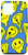 iPhone 12/12 Pro Trippy Smiley Face Blue Emoji Happy Psychedelic Melting Case