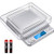 GDEALER Digital Kitchen Scale 3000g/0.1g Precise Food Scale Gram Scales Weight Food Coffee Scale,Silver