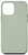 iPhone 12 mini Sage Green Solid Color Plain Background Case