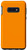 Galaxy S10e Light Orange Phone Protective Cover Case - Plain Solid Color Case