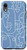 iPhone XR Boho Face Line Art Phone Case Woman Aesthetic Minimal Blue Case