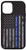 iPhone 12/12 Pro Back the Blue American Flag Police Support Blue Line Case