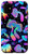 iPhone 11 Black Psychedelic Magic Mushrooms Pattern Trippy Phone Case